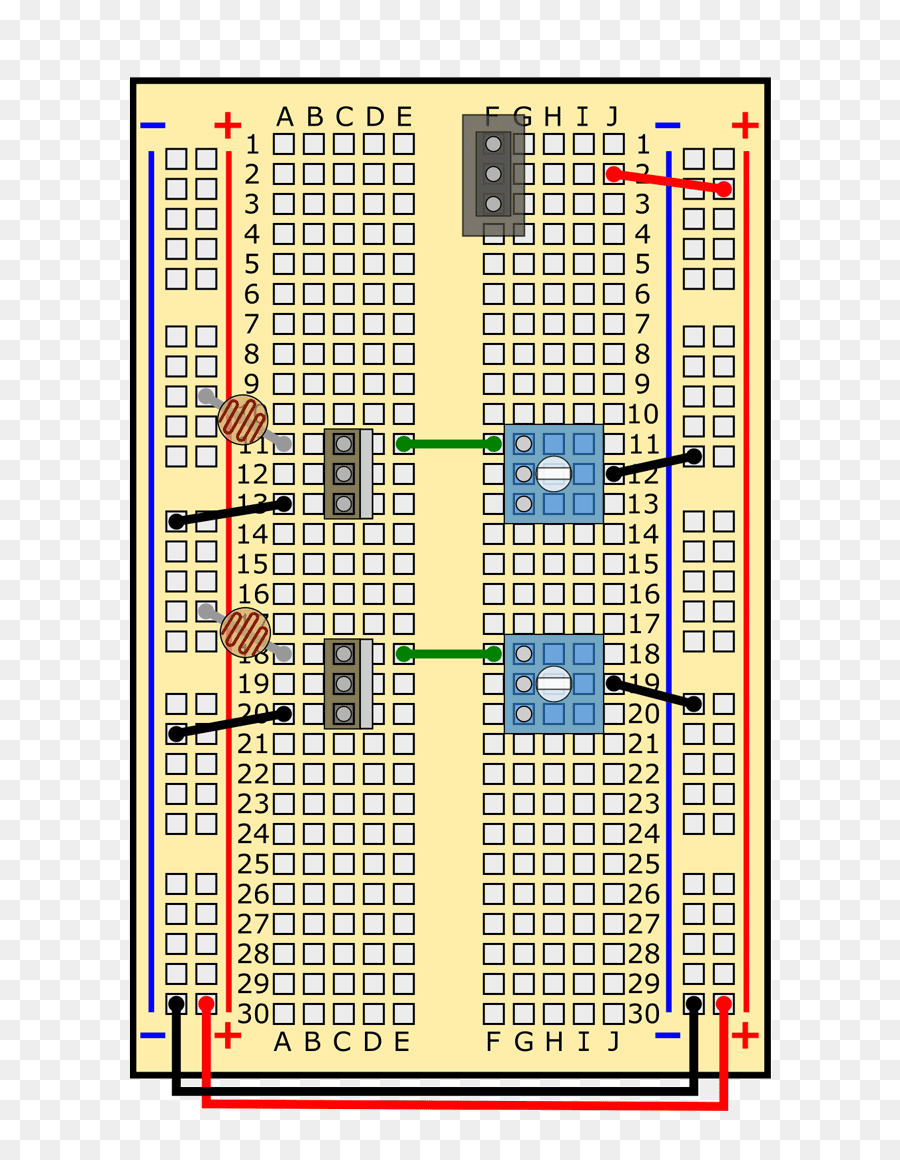 Diagrama De Fiação，Circuito Eletrônico PNG