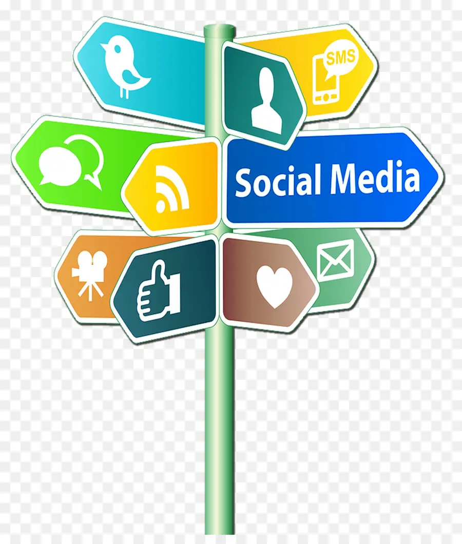 Social Media，Assinar PNG