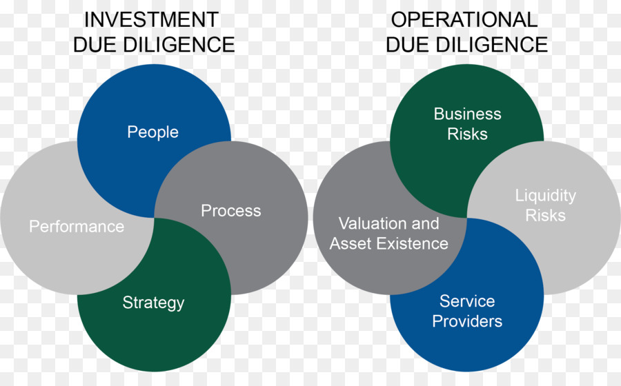 Due Diligence Operacional E De Investimento，Diagrama De Venn PNG