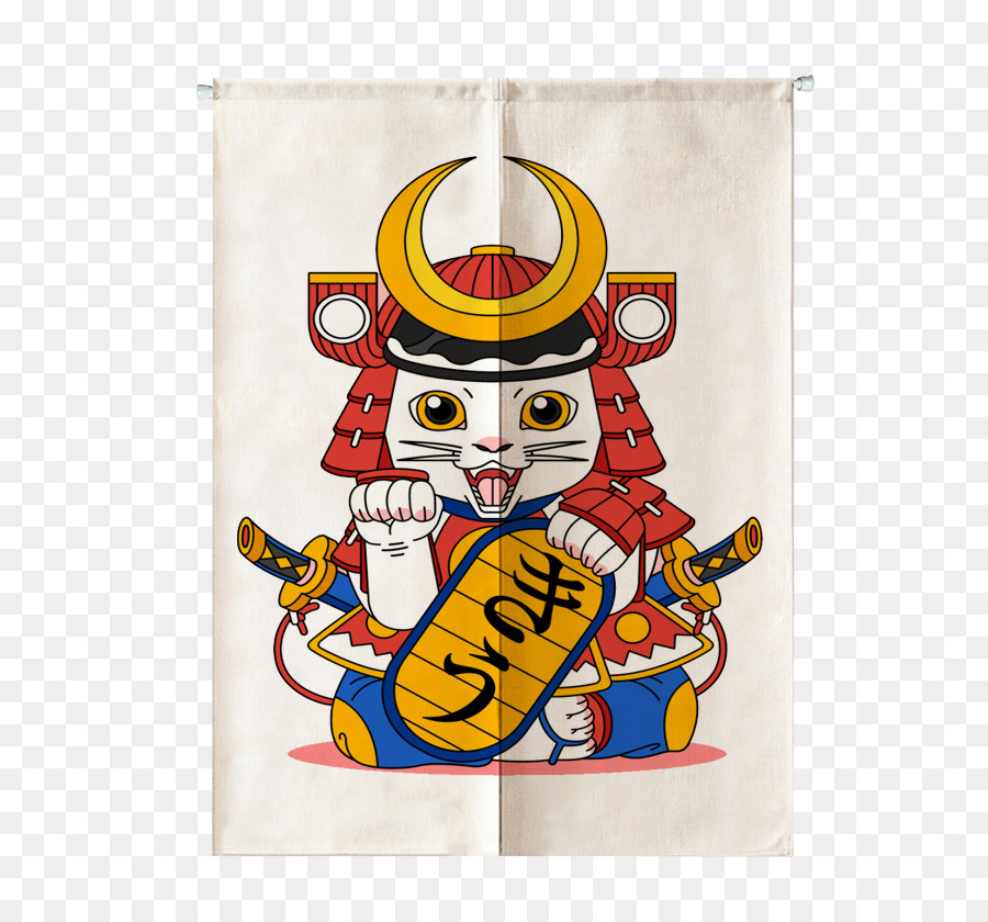 Gato Samurai，Armadura PNG