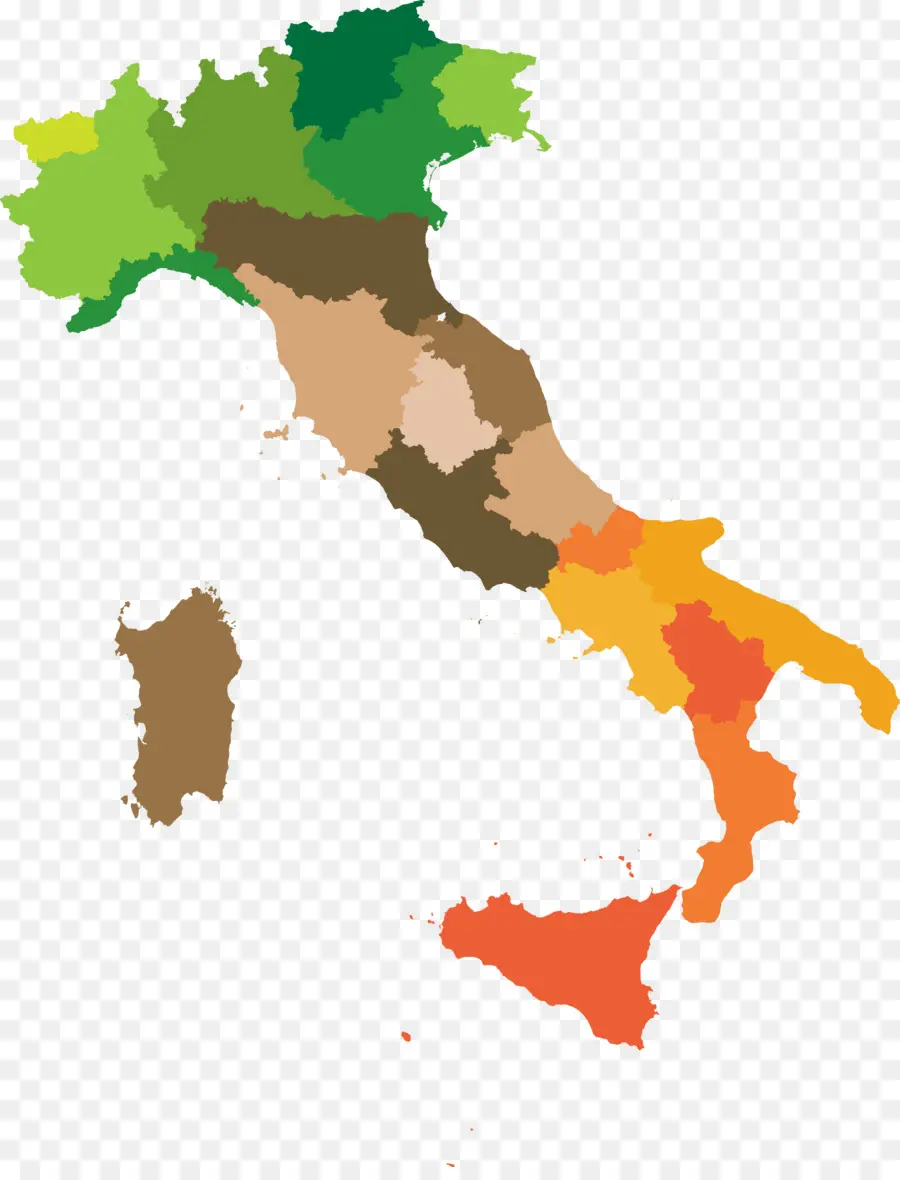 O Norte Da Itália，Itália Mapa PNG