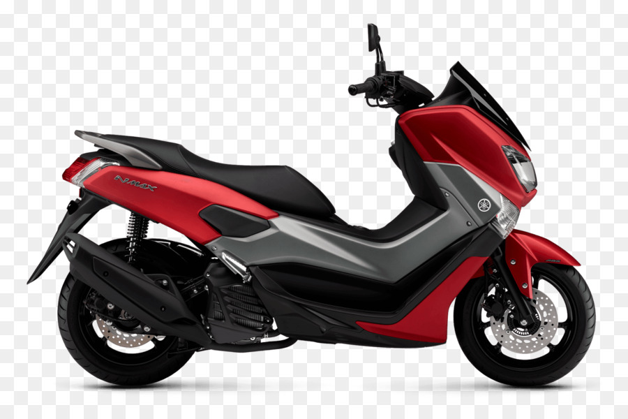 Motocicleta Vermelha E Preta，Scooter PNG