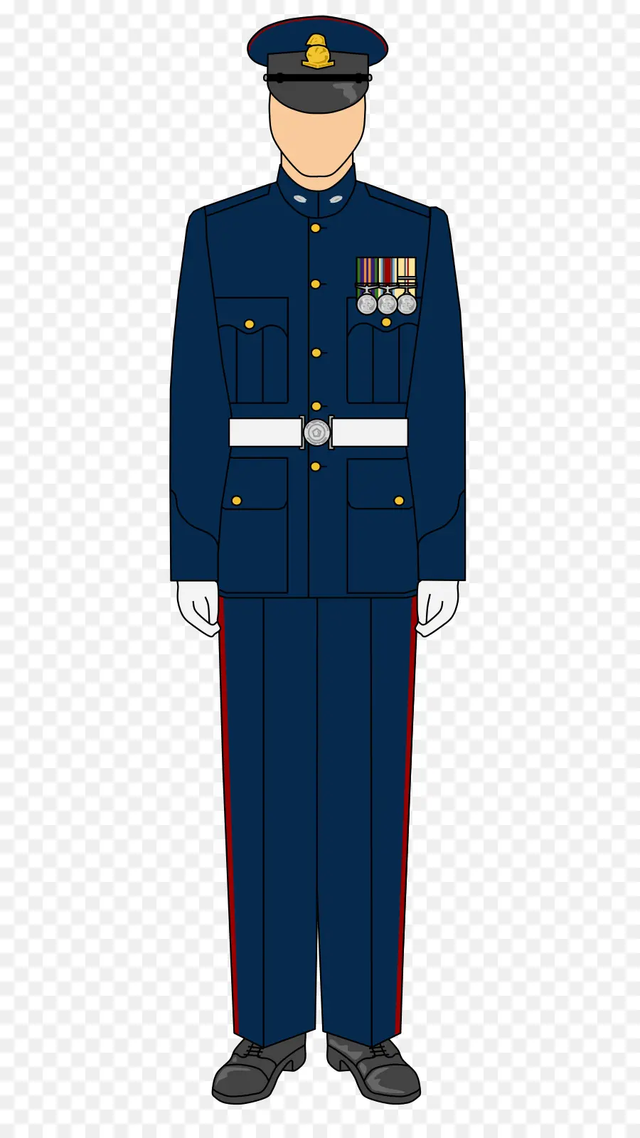 Uniforme Militar，Medalhas PNG