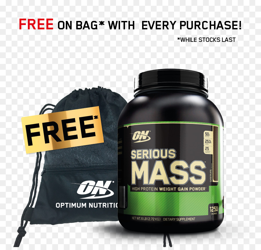 Optimum Nutrition Serious Mass，Marca PNG