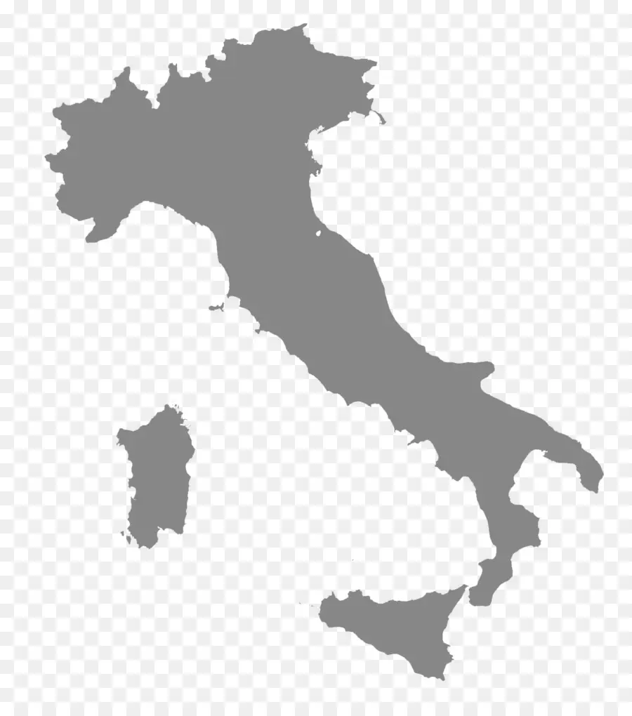 Regiões Da Itália，Itália Mapa PNG
