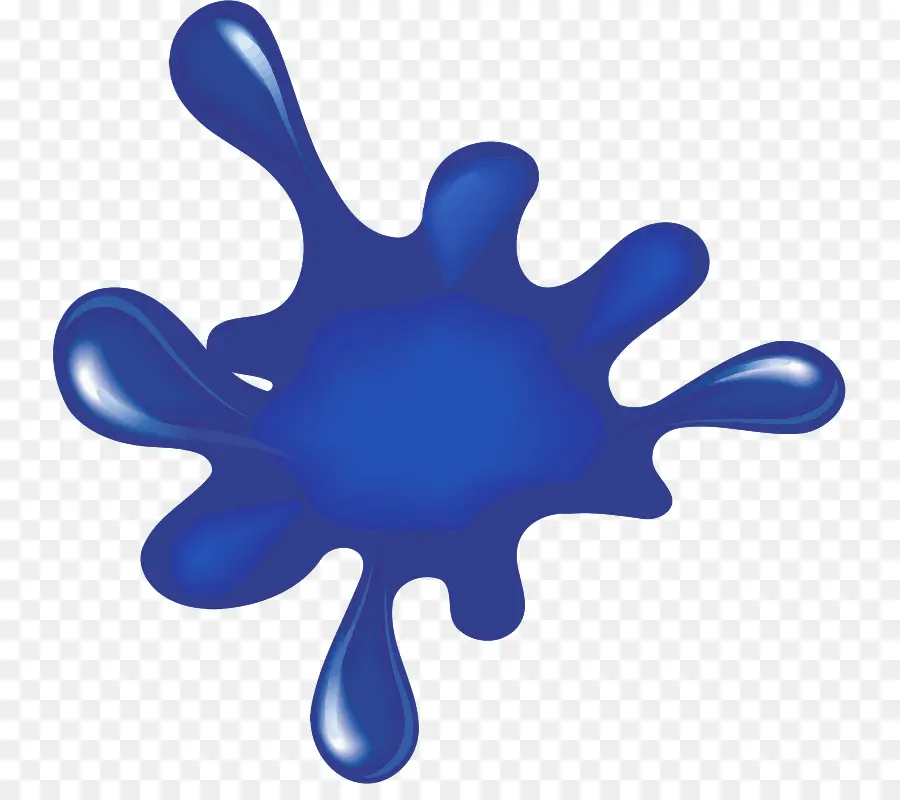 Tinta Azul，Cor PNG