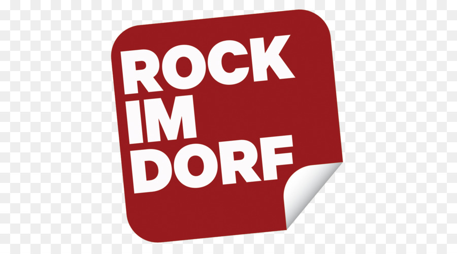 Rock Im Dorf，Vermelho PNG