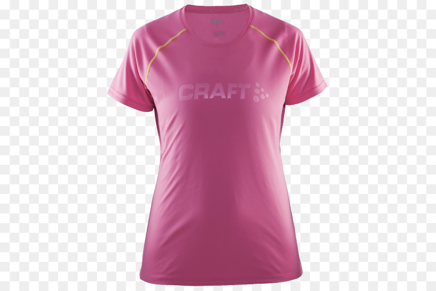 Camiseta Rosa，Camisa PNG