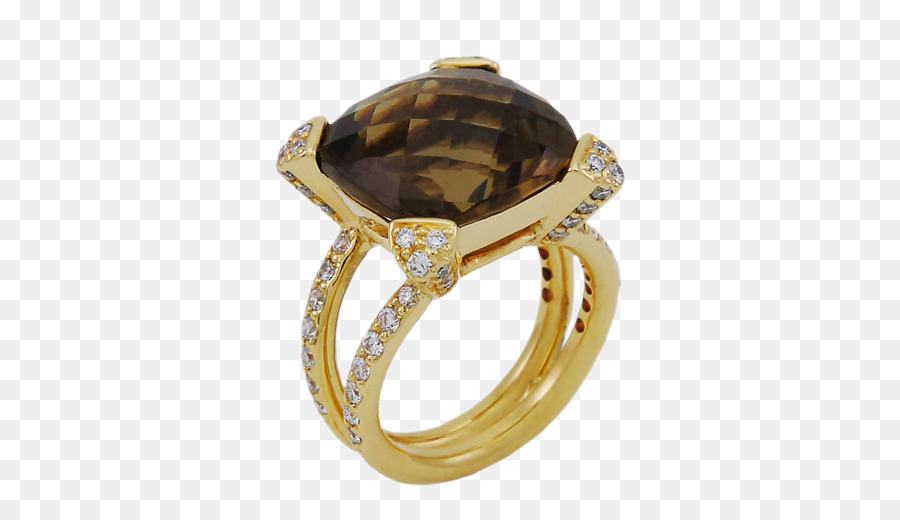 Anel Amarelo，Diamante PNG