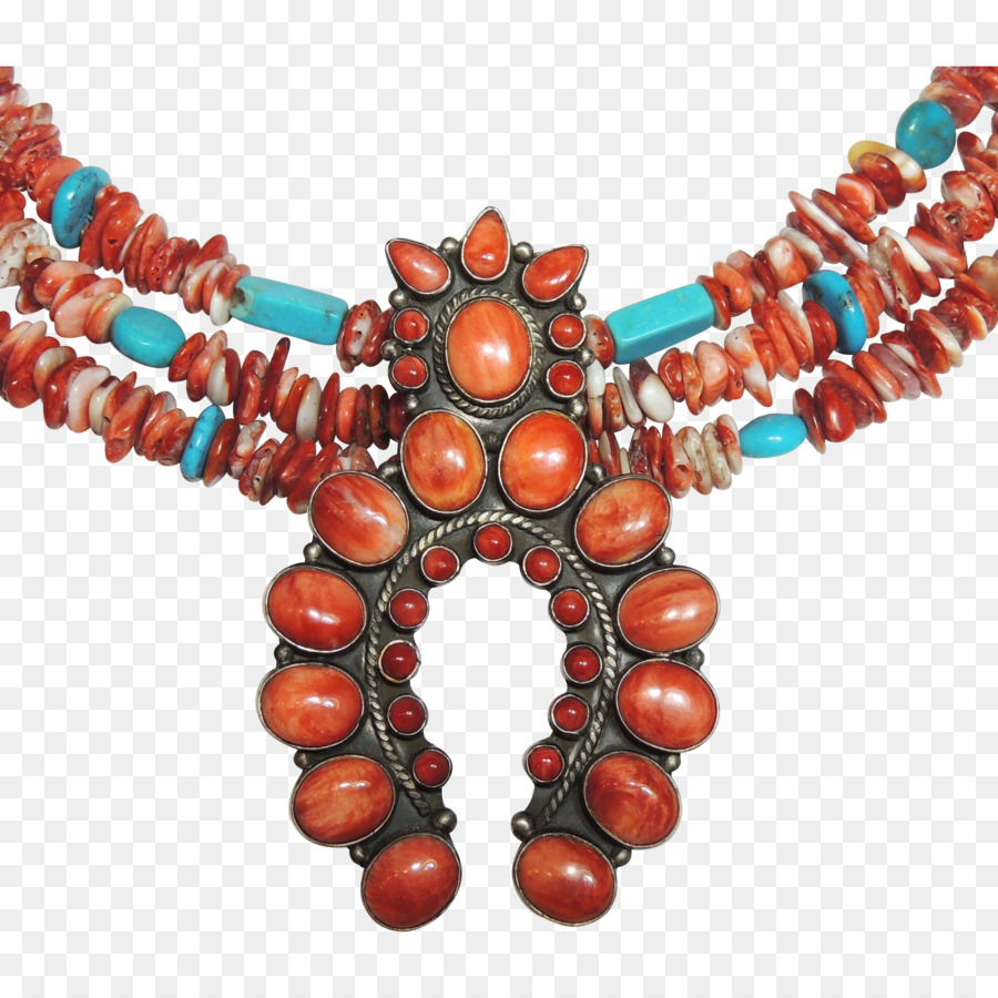 Turquesa，Necklace PNG