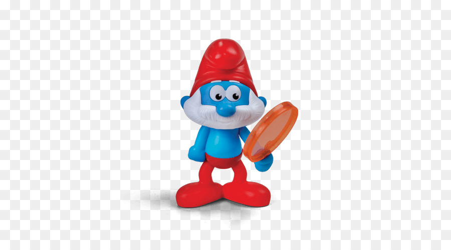 Brinquedo Smurf，Azul PNG