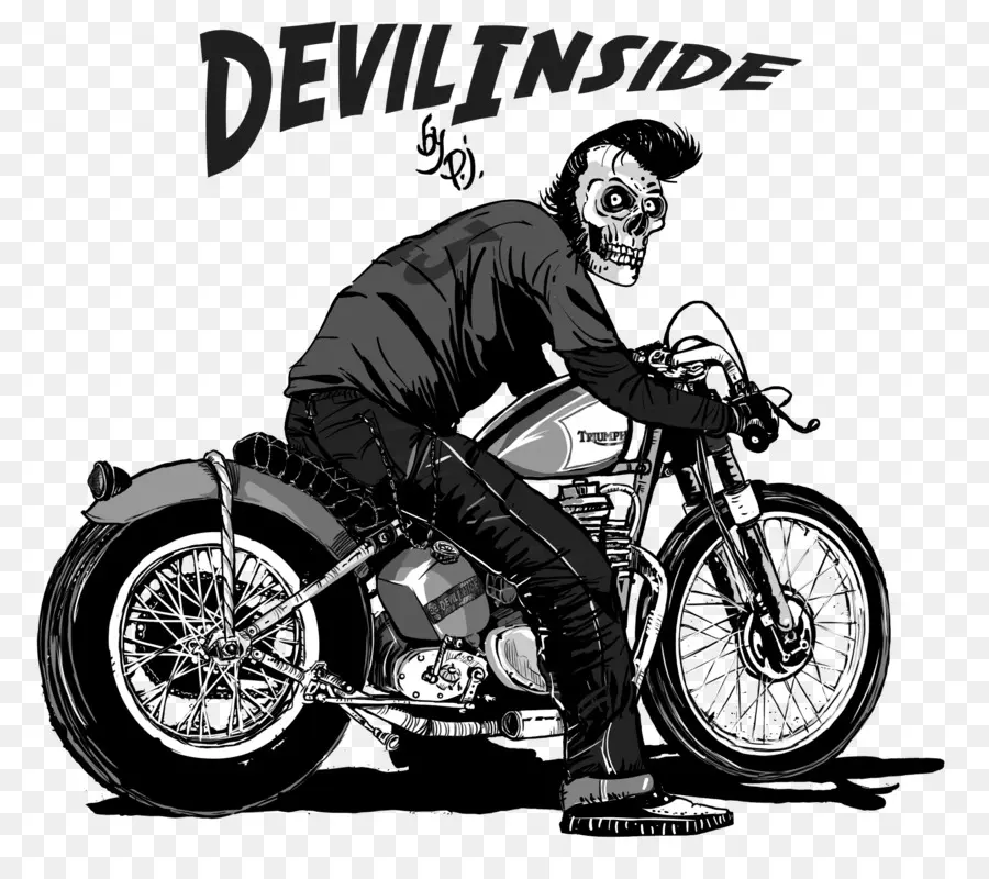 Diabo Dentro，Motocicleta PNG