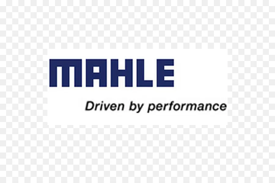 Logotipo Mahle，Azul PNG