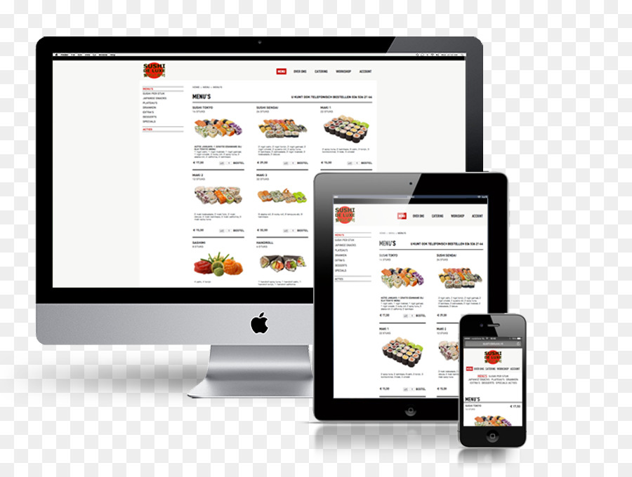 Responsive Web Design，Desenvolvimento De Website PNG