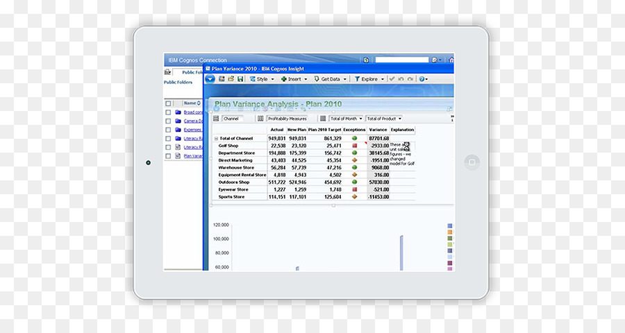 Cognos，Organização PNG