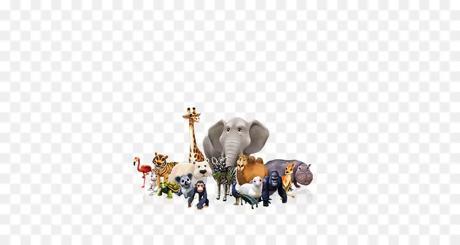 Grupo De Animais，Jardim Zoológico PNG