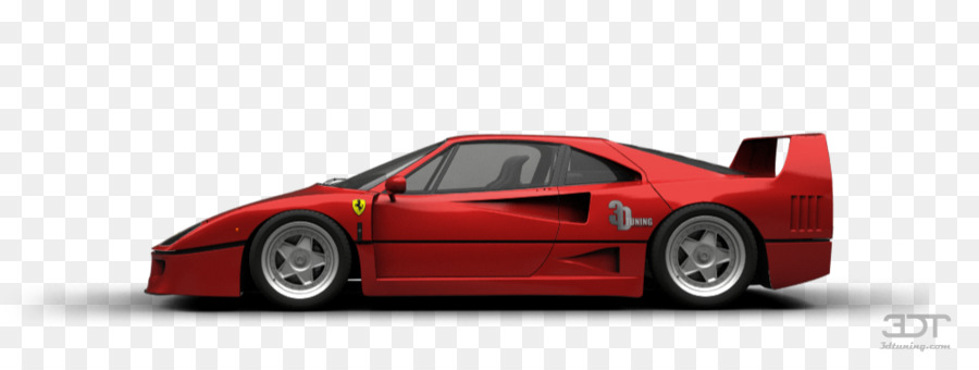 Ferrari F40，Carro PNG