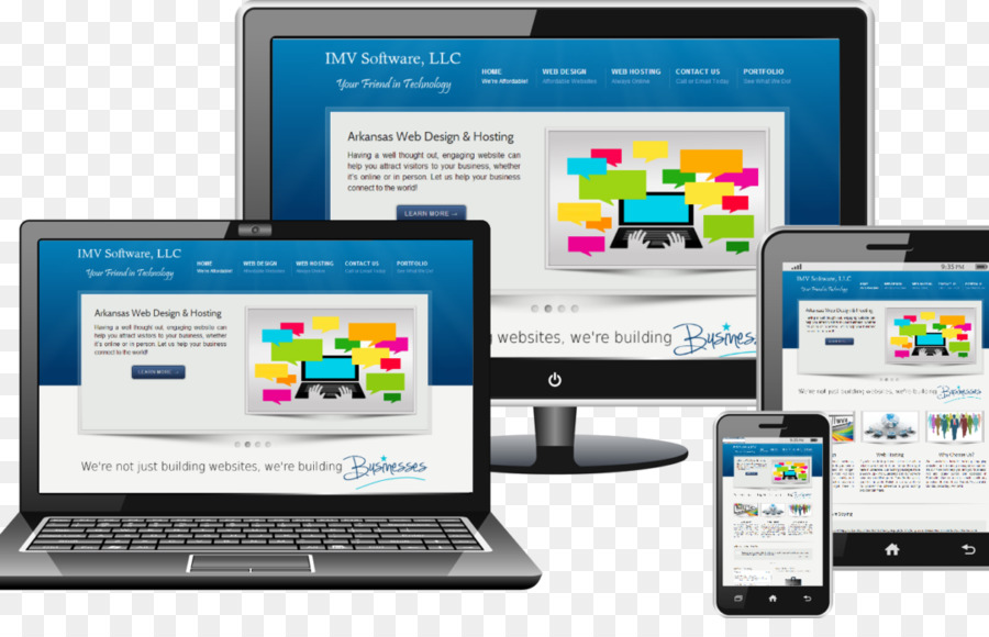 Desenvolvimento De Website，Responsive Web Design PNG