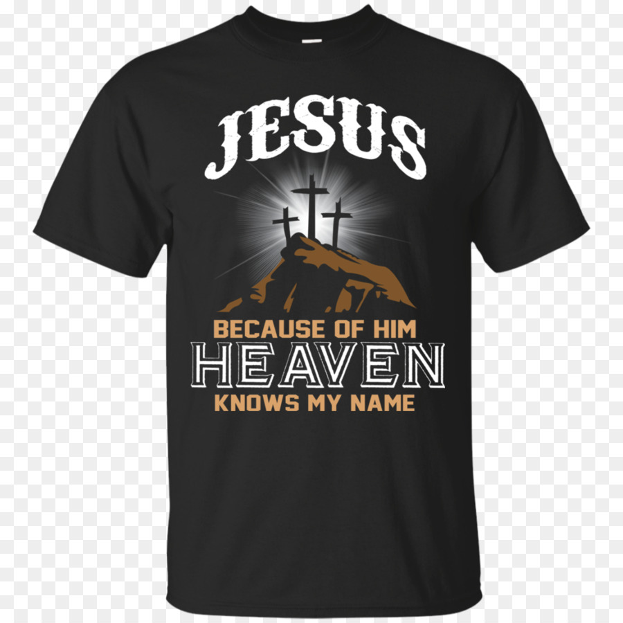 Camiseta Preta，Jesus PNG