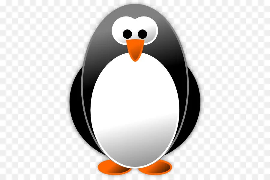 Pinguim De Desenho Animado，Pássaro PNG