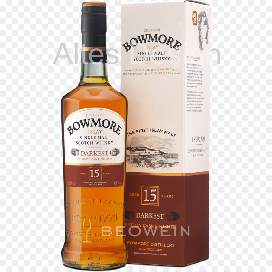 Bowmore，Single Malt Whisky PNG