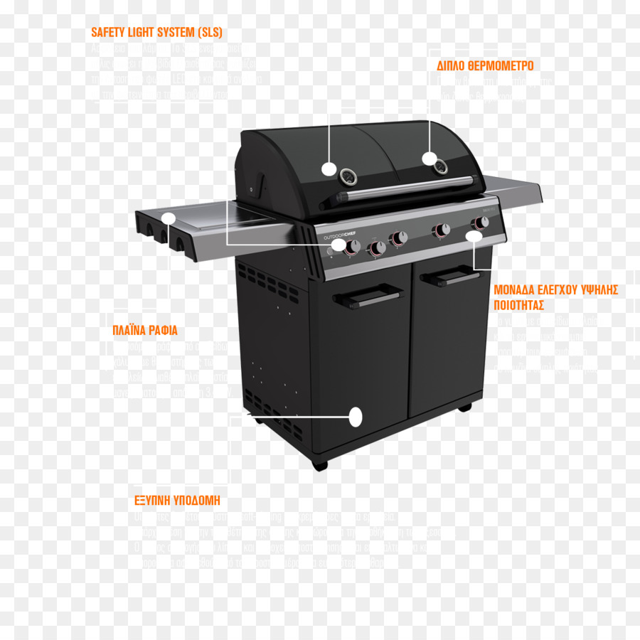 Outdoorchef Dualchef 425 G，Churrascos PNG