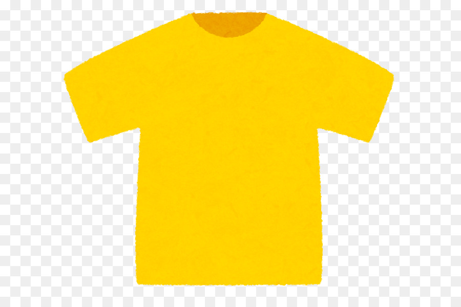 Camiseta Amarela，Camisa PNG