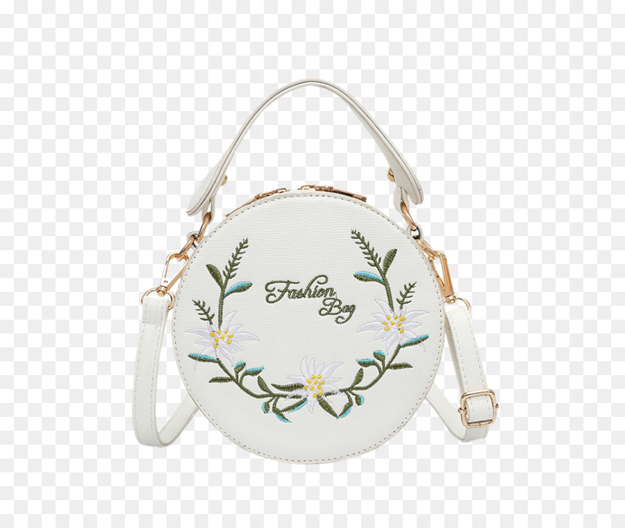 Bolsa Moda Redonda Branca，Bolsa PNG