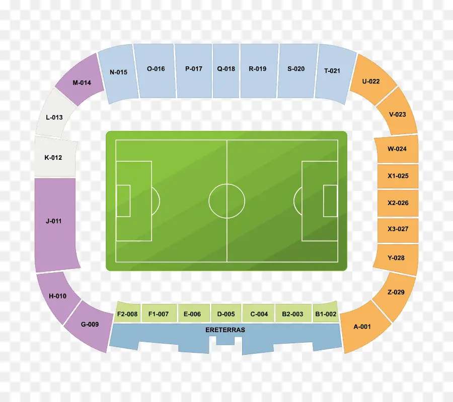 Tabela De Assentos Do Estádio，Estádio PNG