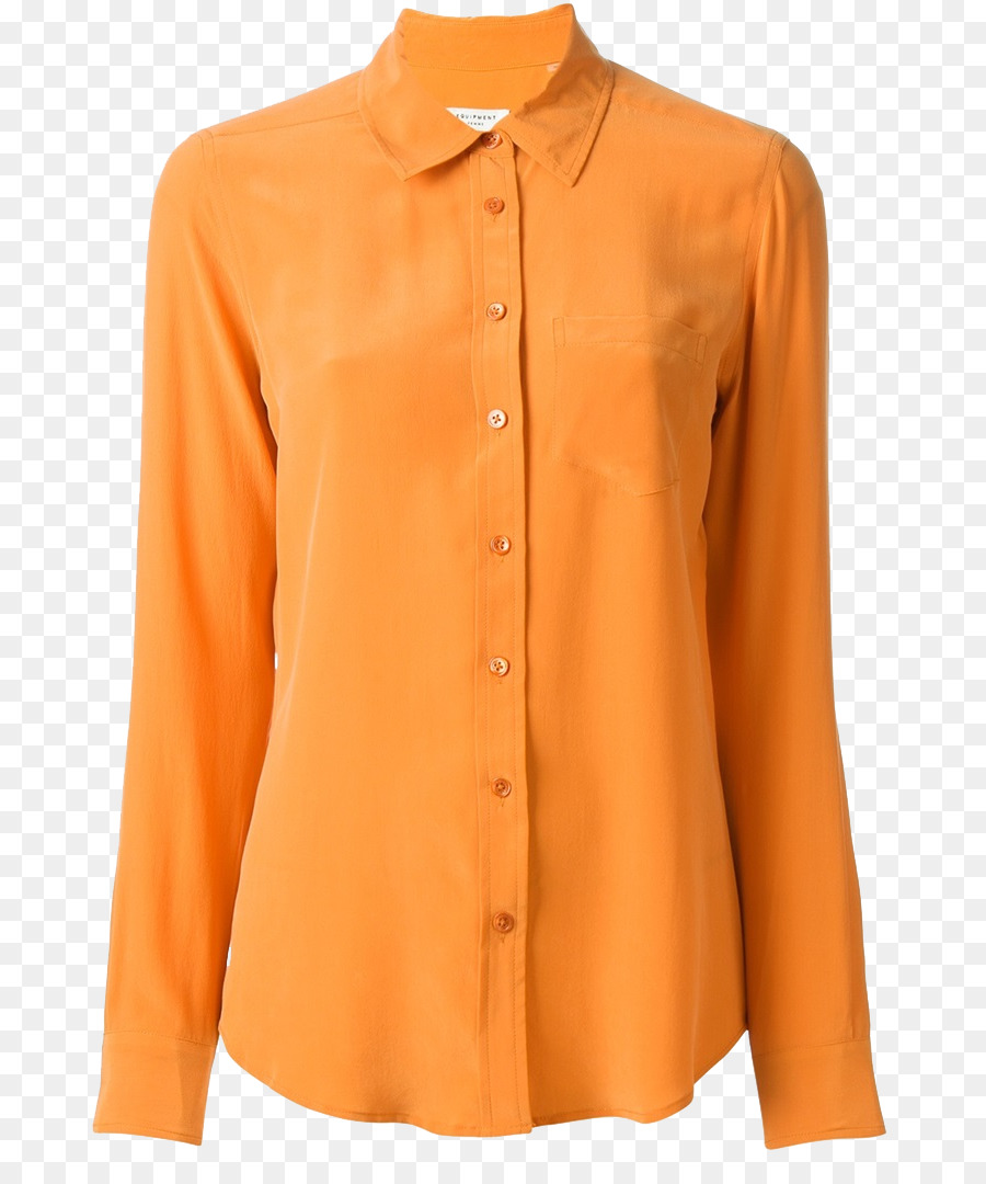 Blusa Laranja，Camisa PNG