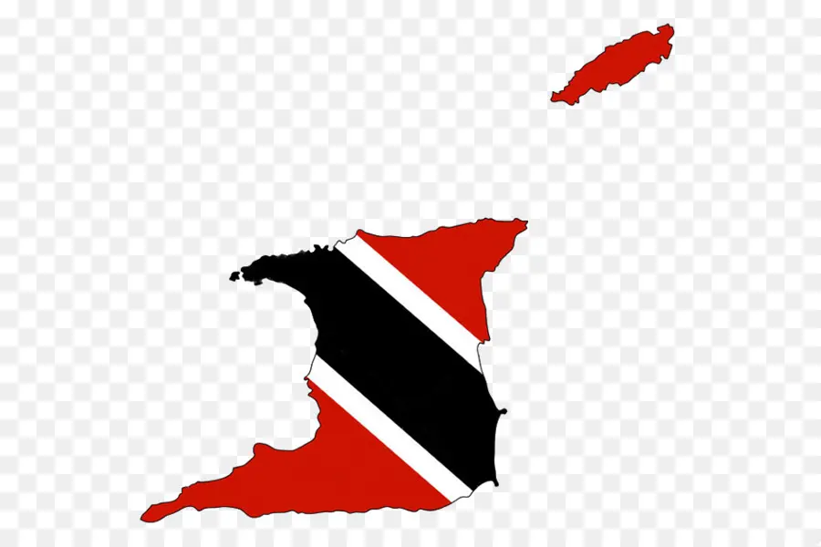 Mapa De Trinidad E Tobago，Bandeira PNG