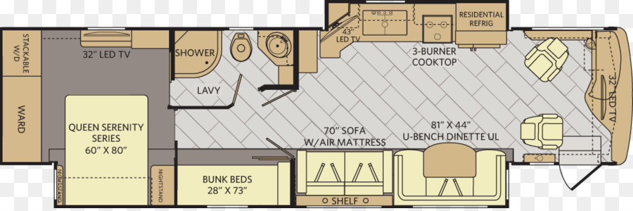 Planta Baixa De Rv，Layout PNG