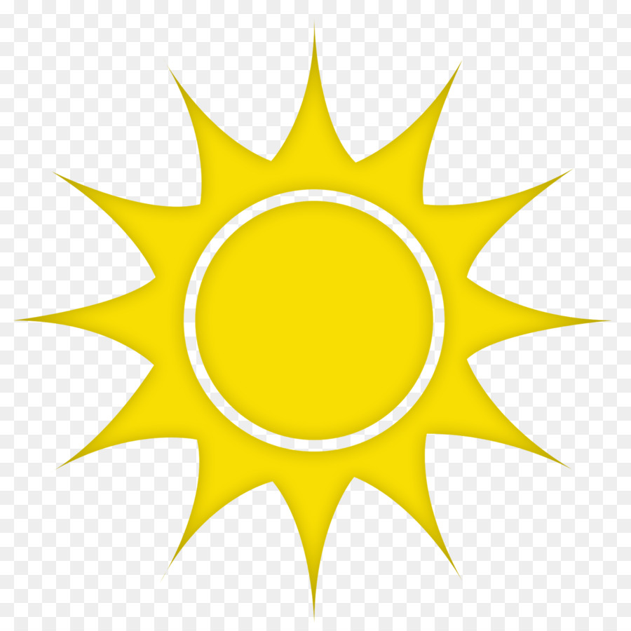 Ícone Do Sol，Clima PNG