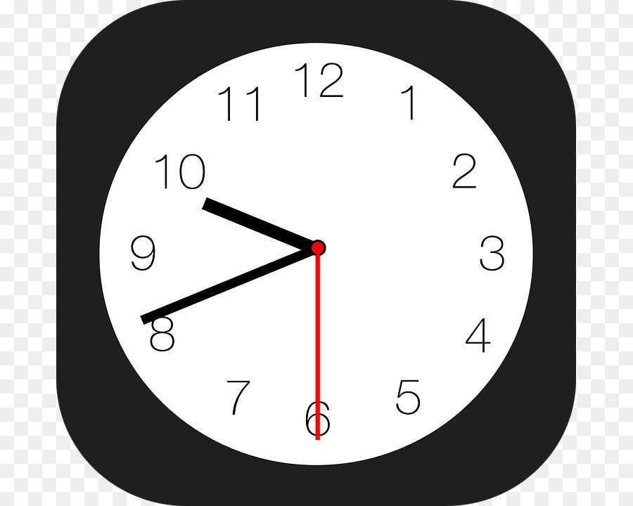 ícone com relógio para aplicativo em a transparente fundo, criada com  generativo ai 23651900 PNG
