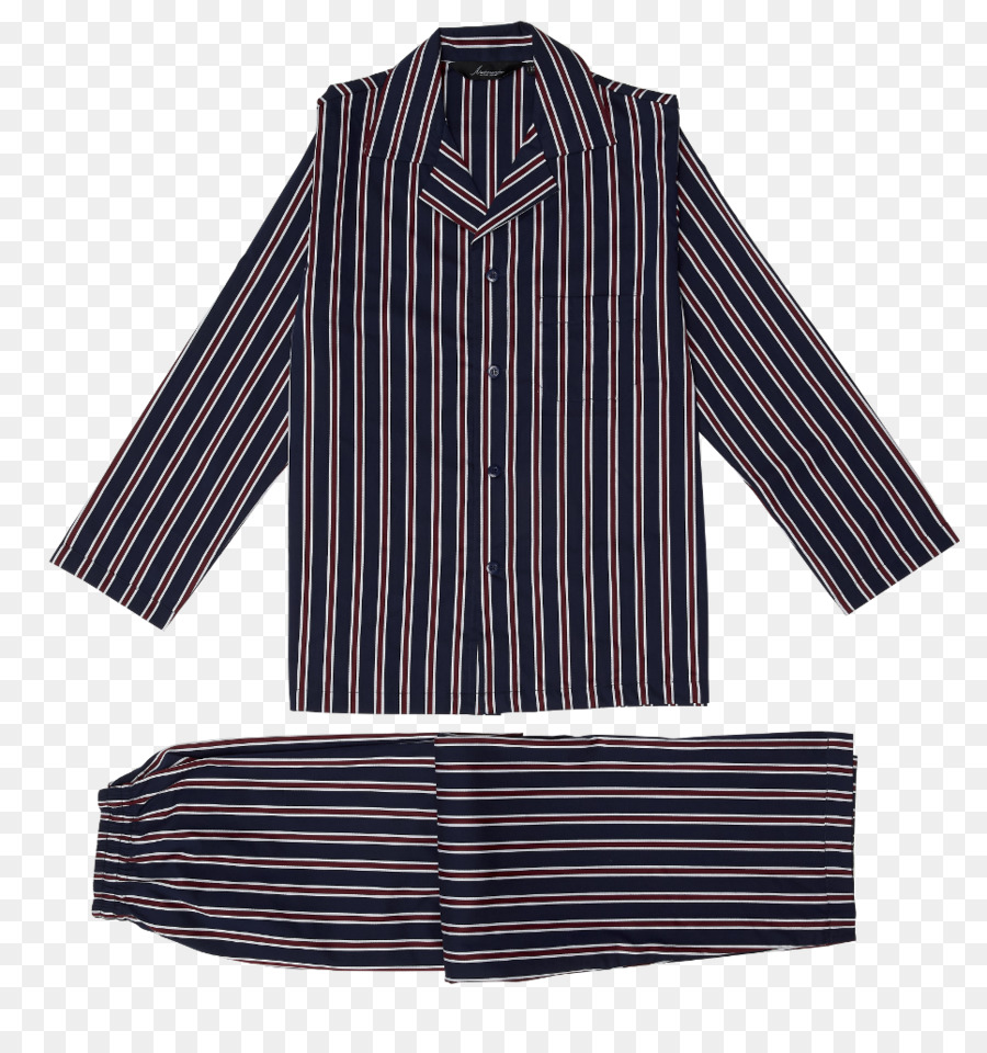 Pijama Listrado，Roupa De Dormir PNG