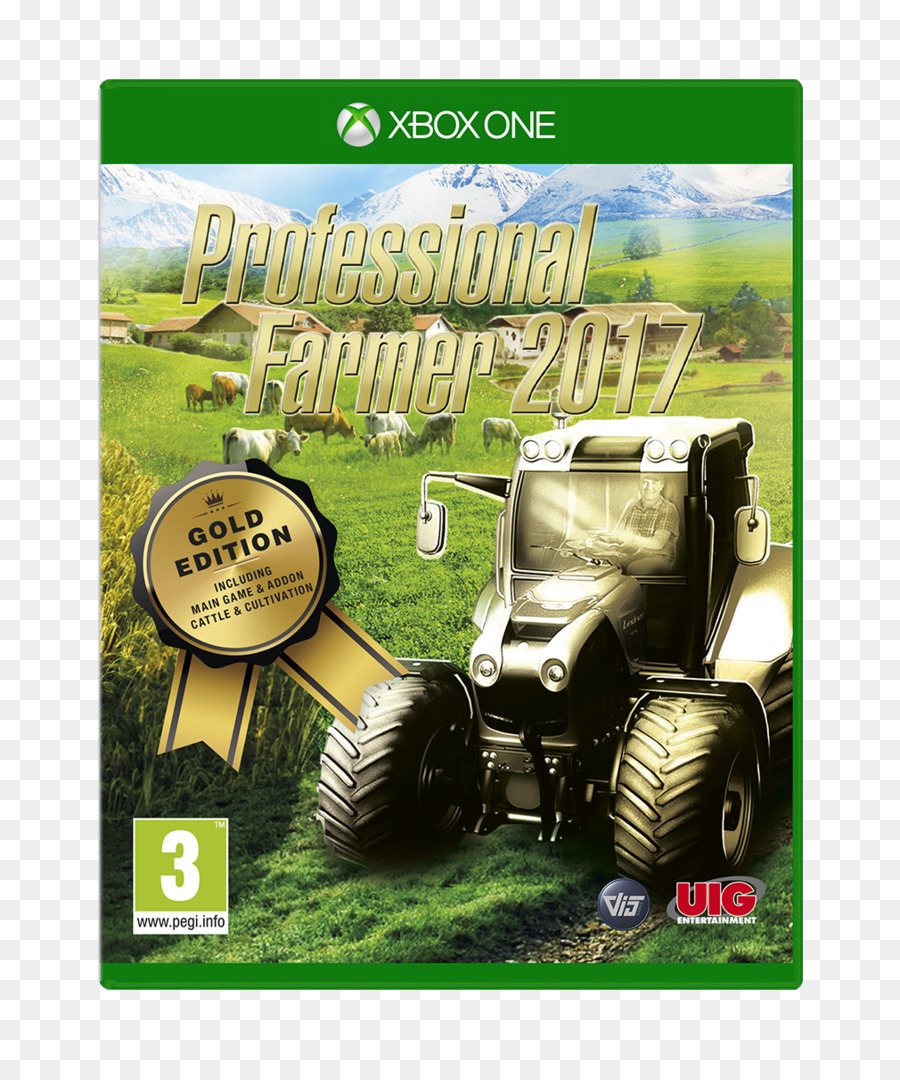 Farming Simulator 17 Platinum Edition，Um Xbox PNG