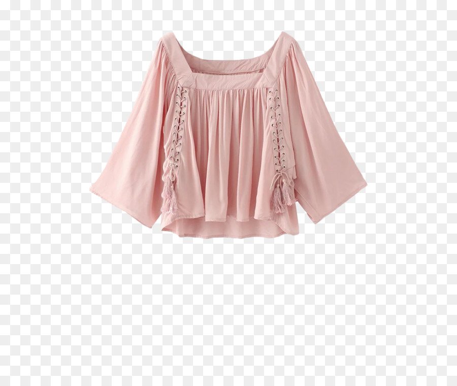 Blusa Rosa，Moda PNG