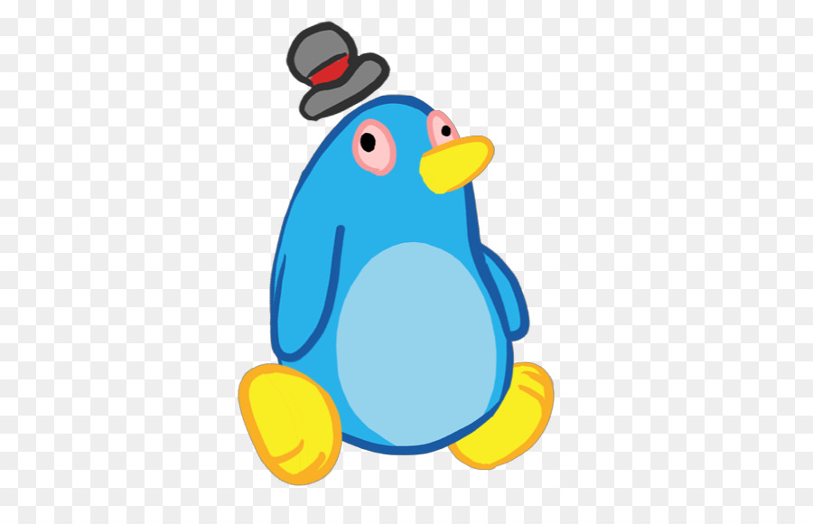 Pinguim Com Chapéu，Pássaro PNG