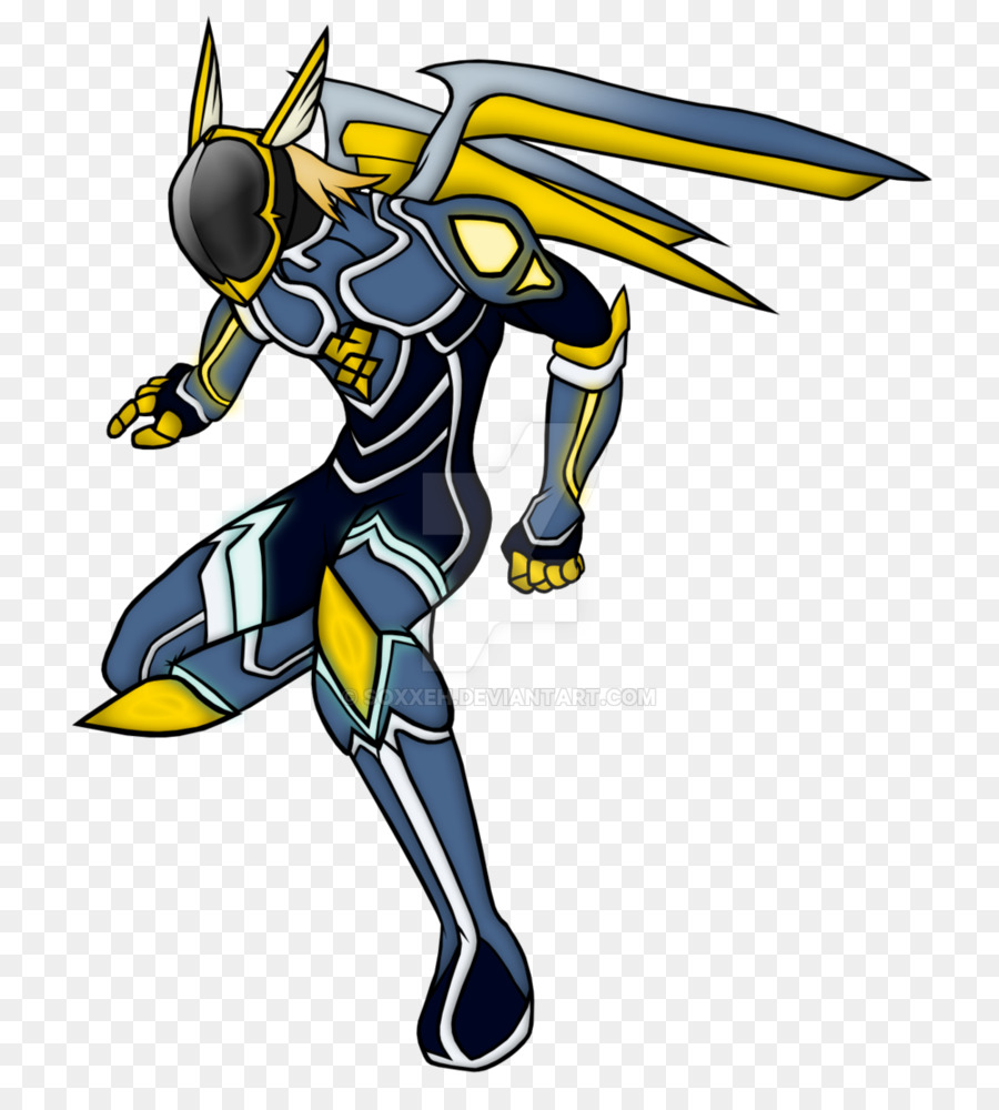 Personagem Blindado Azul E Amarelo，Blindado PNG