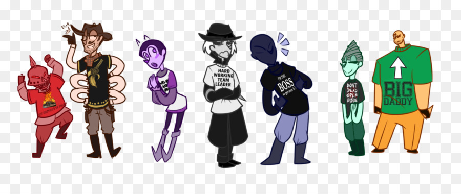 Personagens De Desenhos Animados，Grupo PNG