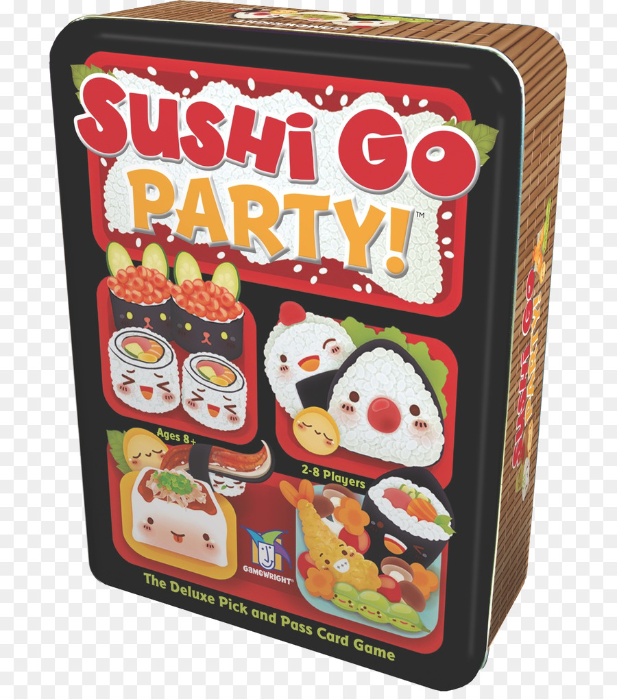 Sushi，Gamewright Sushi Ir A Festa PNG