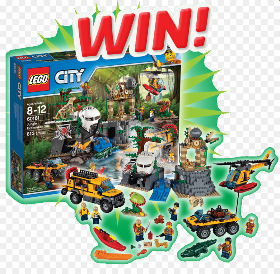 Lego 60161 Cidade Exploração Da Selva Site，Brinquedo PNG