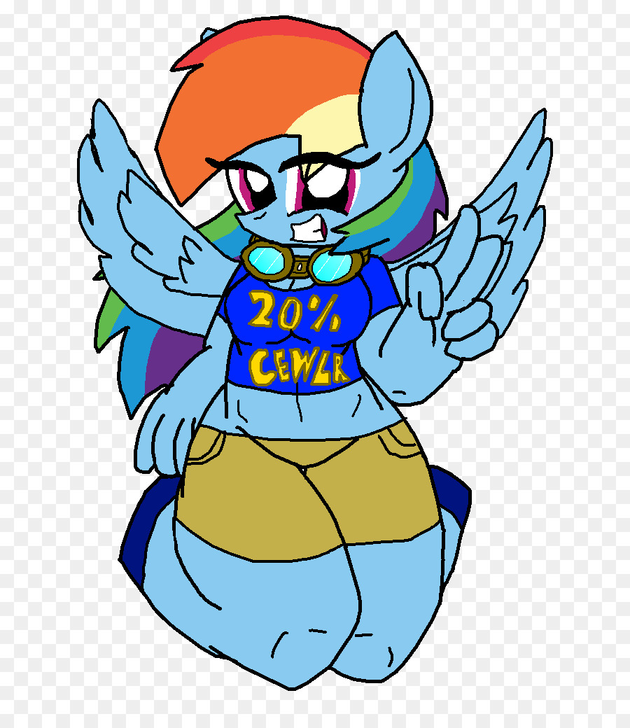 Rainbow Dash，Desenho Animado PNG