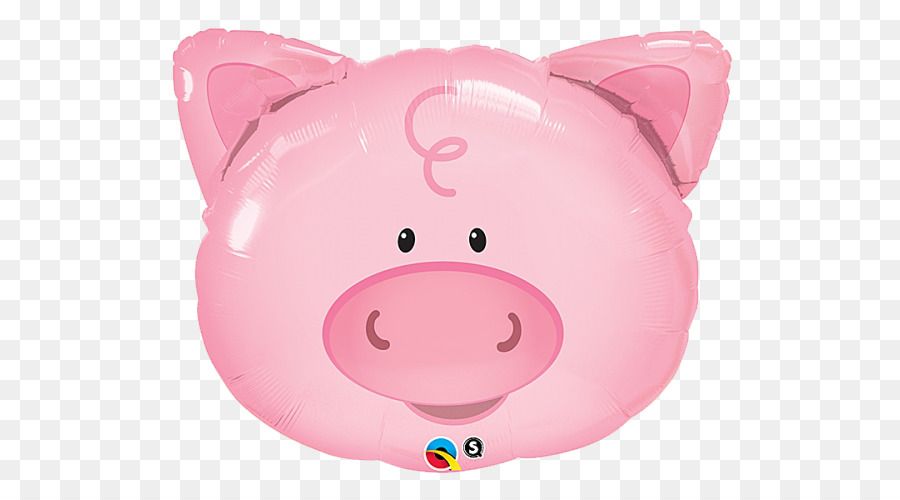 Balão Porco Rosa，Porco PNG