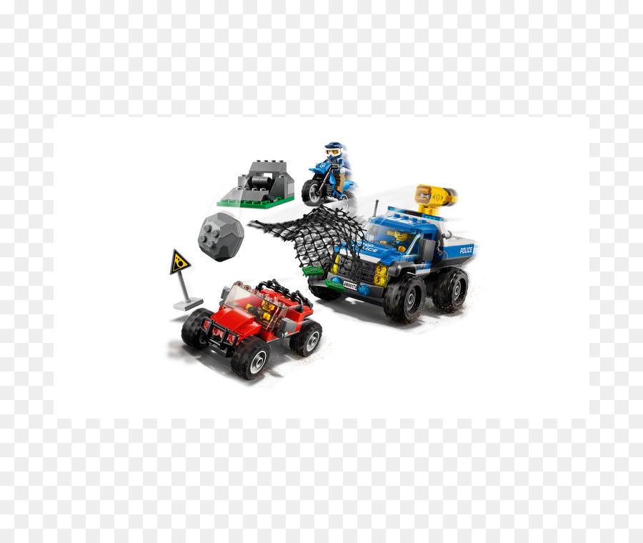 Lego 60172 Cidade Estrada De Terra De Busca，Brinquedo PNG