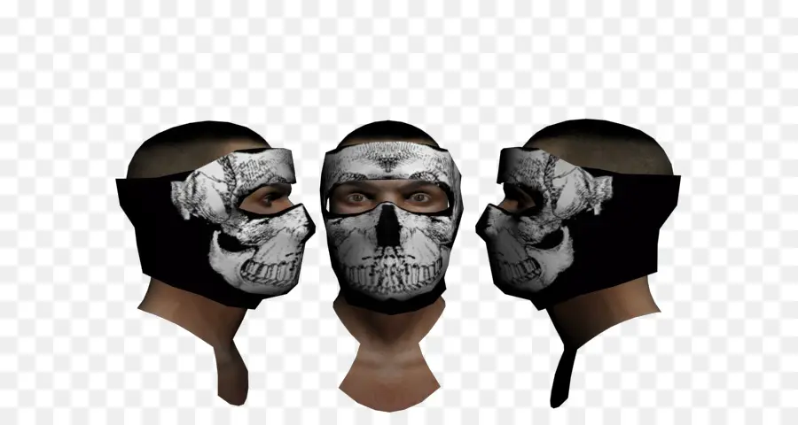 Máscara De Caveira，Face PNG