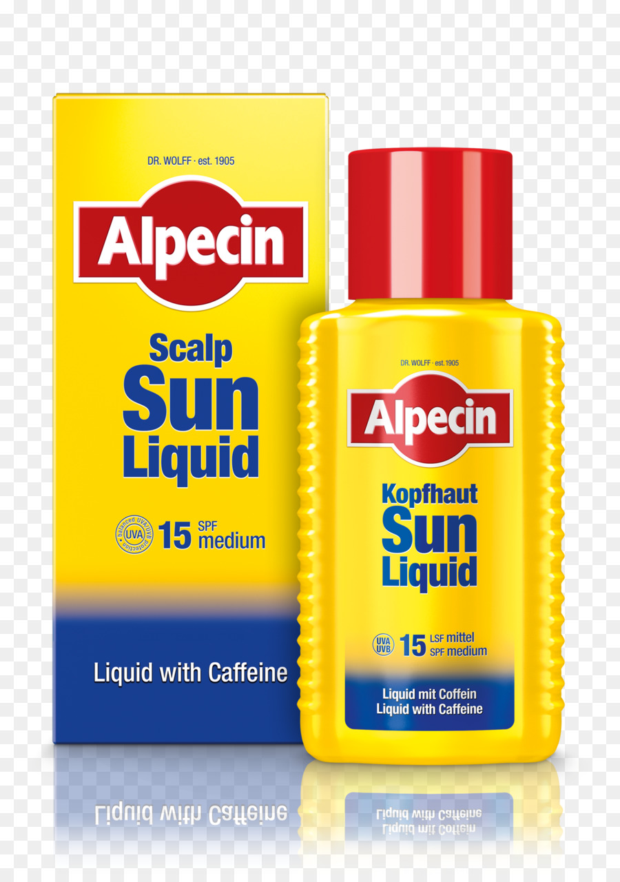 Alpecin Líquido 1 X 180ml O Couro Cabeludo Do Sol De Proteção Solar Com Spf 15 Para A Sua Pele，O Dr Wolff Grupo PNG
