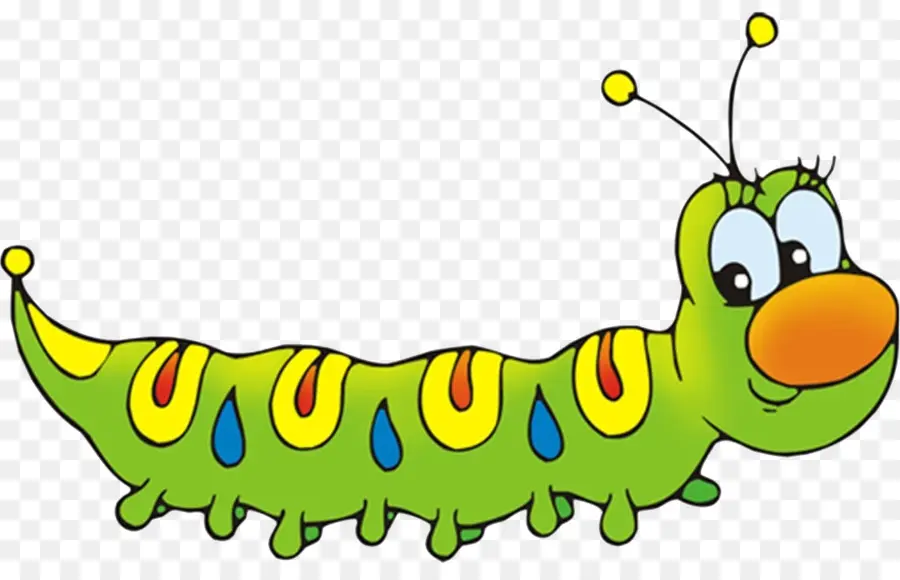 Caterpillar，Desenho PNG