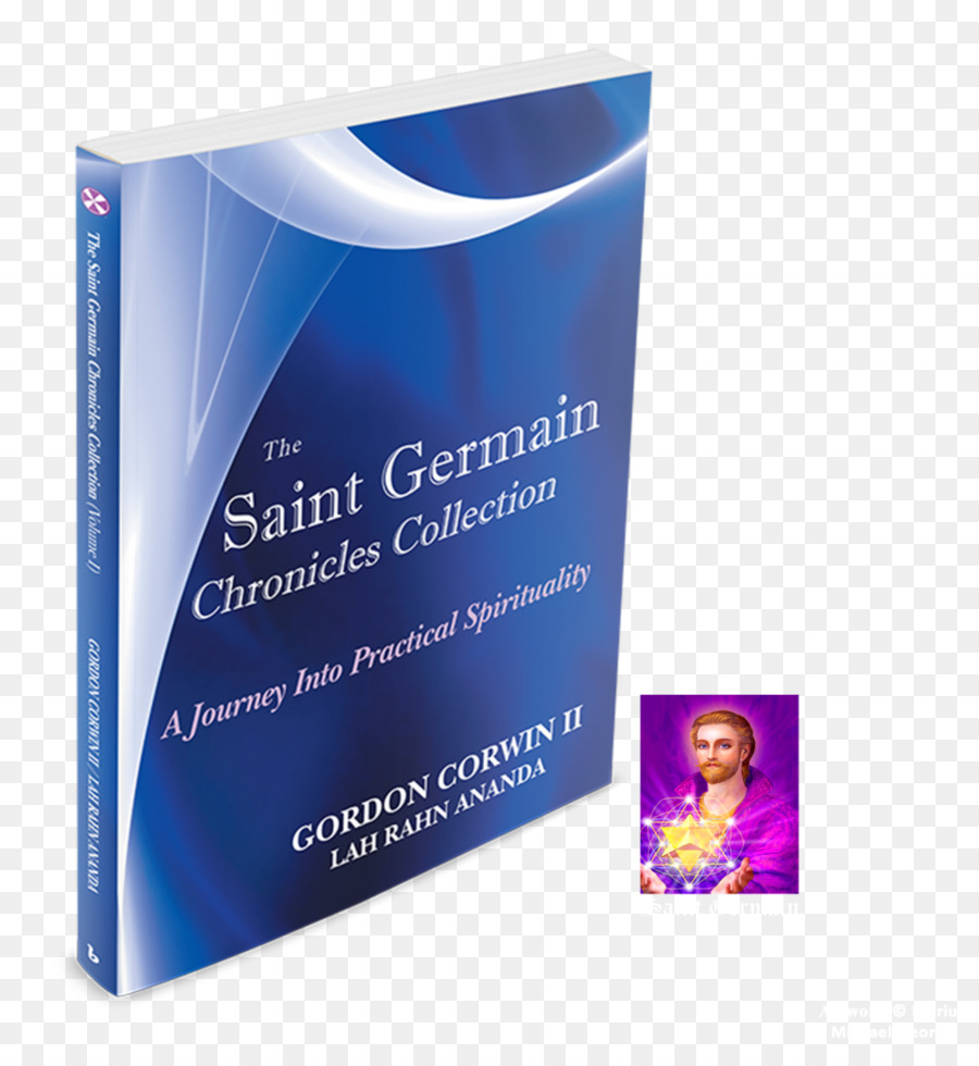 Saint Germain Coleção De Crônicas De Uma Viagem à Espiritualidade Prática，Azul Cobalto PNG