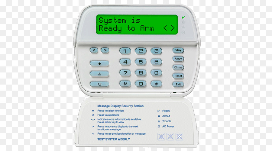 Segurança De Sistemas De Alarmes，Keypad PNG